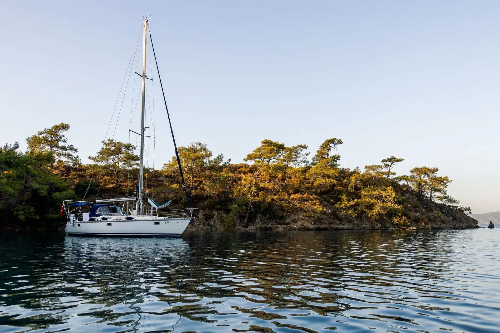 Übernachten auf dem Boot auf Ilha Grande